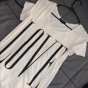 forever 21 LOVE shirt